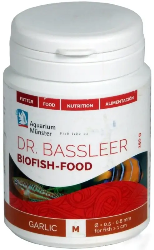 Vente Flash Aquarium M&uuml;nster – Aliment Biofish Food Garlic M – 60g