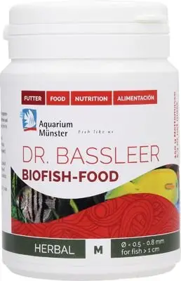 Aquarium M&uuml;nster – Aliment Biofish Food HERBAL M – 60g Meilleure Vente