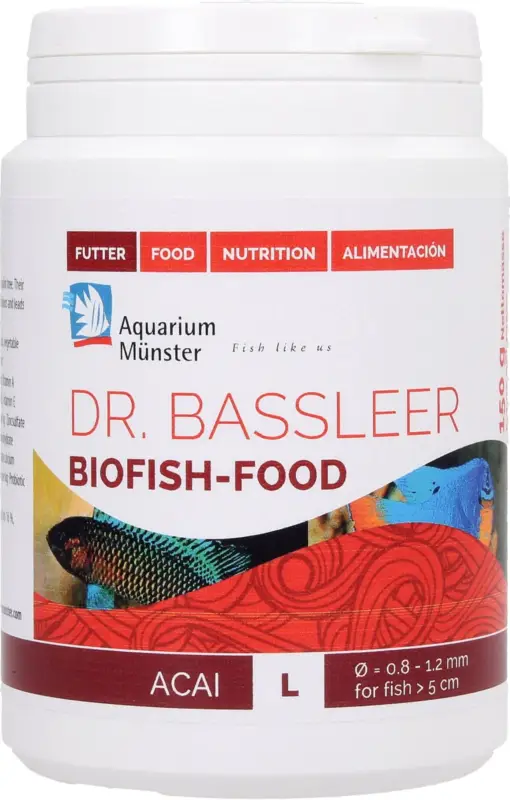 Aquarium M&uuml;nster – Aliment Biofish Food A&ccedil;ai L – 150g Commander Maintenant