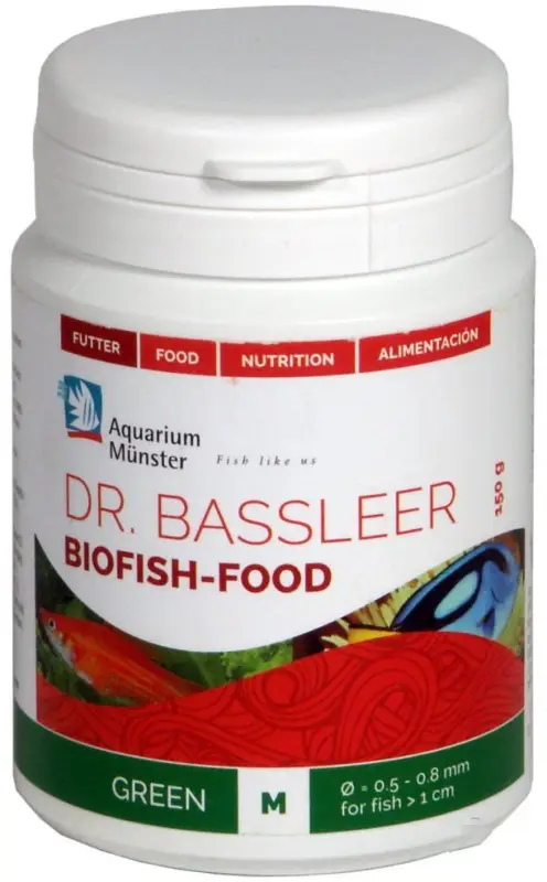 Aquarium Münster - Aliment Biofish Food Green M - 150g Dernier Modèle