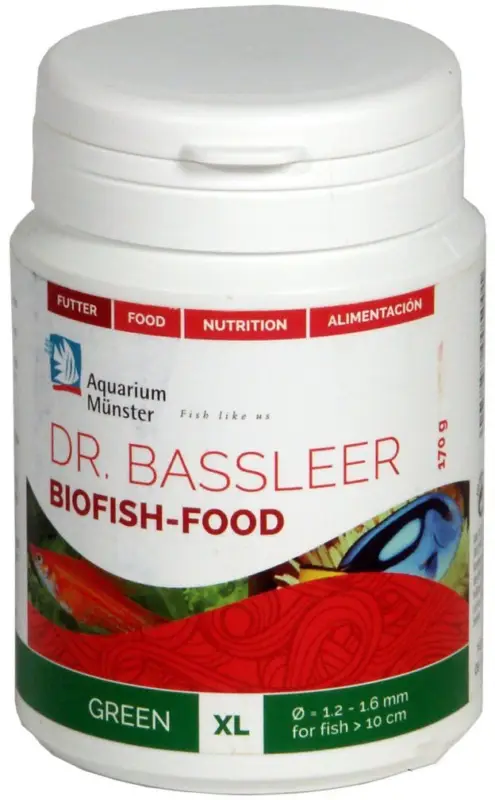 Remise Aquarium M&uuml;nster – Aliment Biofish Food Green XL – 170g