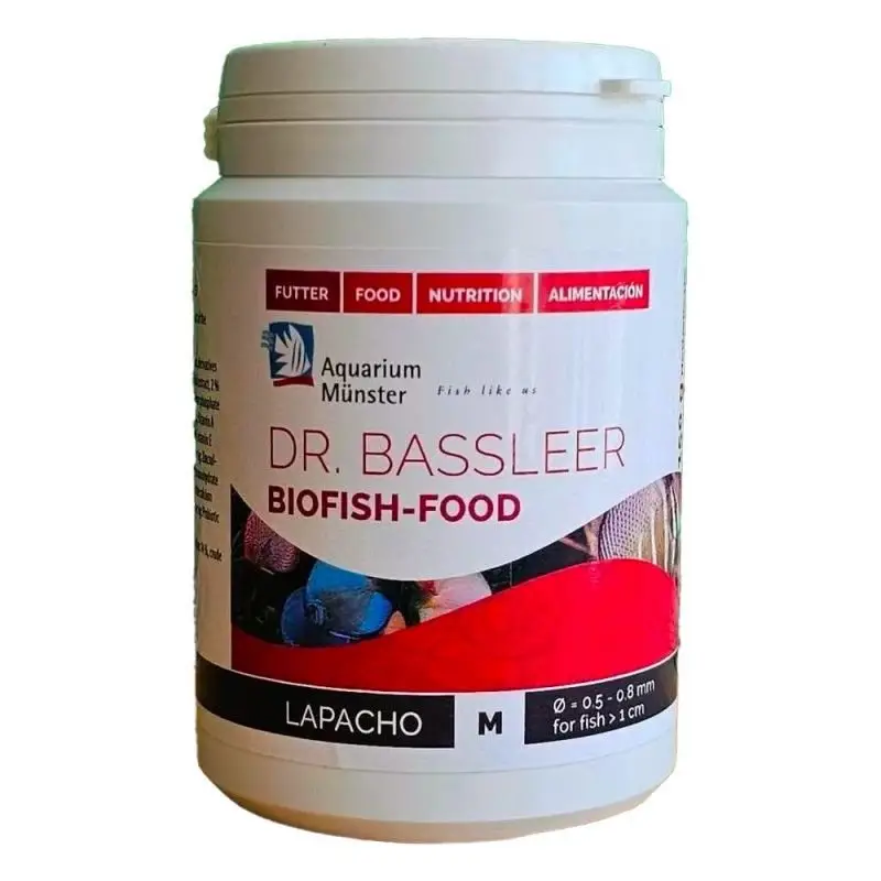 Expédition Rapide Aquarium M&uuml;nster – Aliment Biofish Food Lapacho M – 60g
