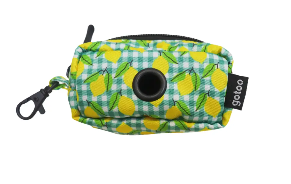 Paiement Sécurisé Gotoo – Sac &agrave; sacs Funny Vichy Jaune pour Chien