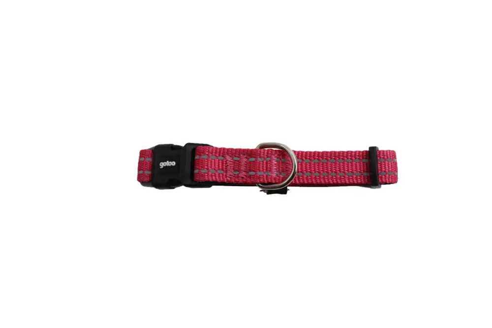 Top Vente Gotoo - Collier en Nylon Premium Rose pour Chien