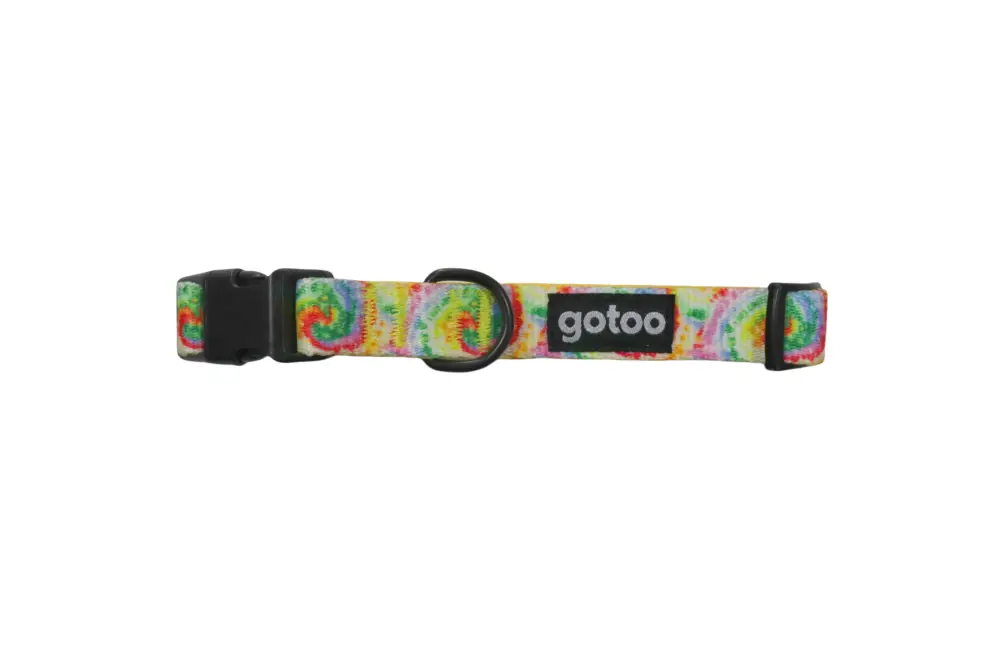 Gotoo – Collier &agrave; Motif Jaune pour Chien Promotion Saisonnière