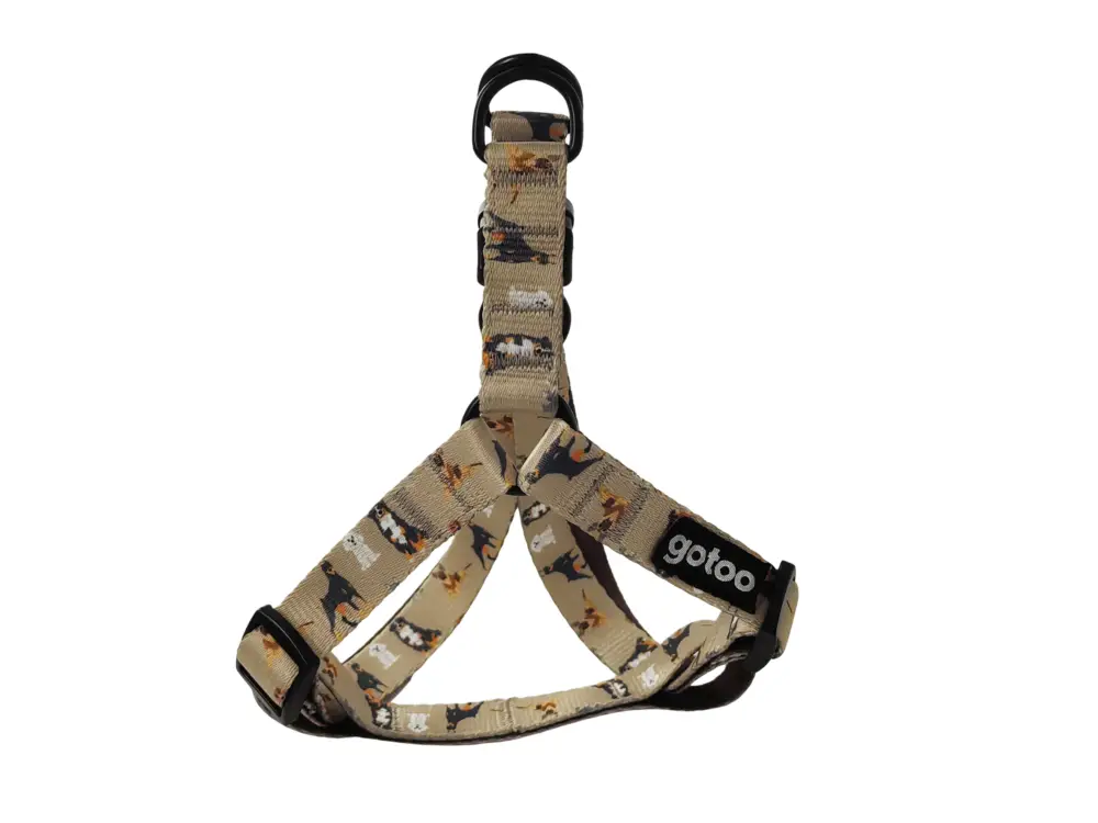 Commande En Gros Gotoo – Harnais Marron pour Chien