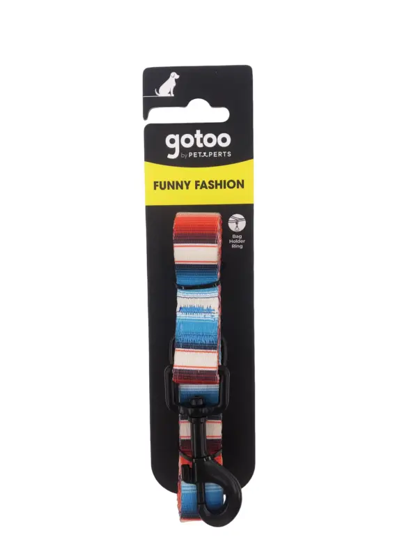 Gotoo – Laisse &agrave; rayures pour Chien – M Prix Choc