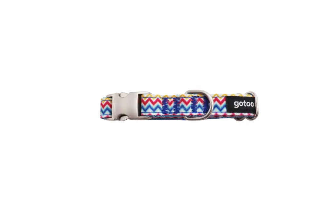 Seulement Aujourd&rsquo;hui Gotoo – Collier ZigZag pour chien