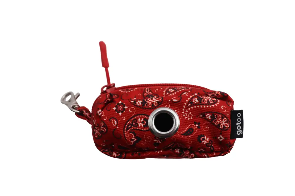 Certifié Gotoo – Sac en Paisley Rouge pour Chiens