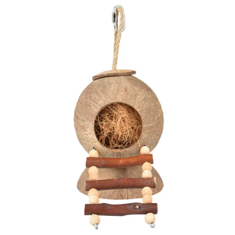 Top Vente Duvoplus - Maison Coconut Jungle pour Rongeurs - 31x12x12cm