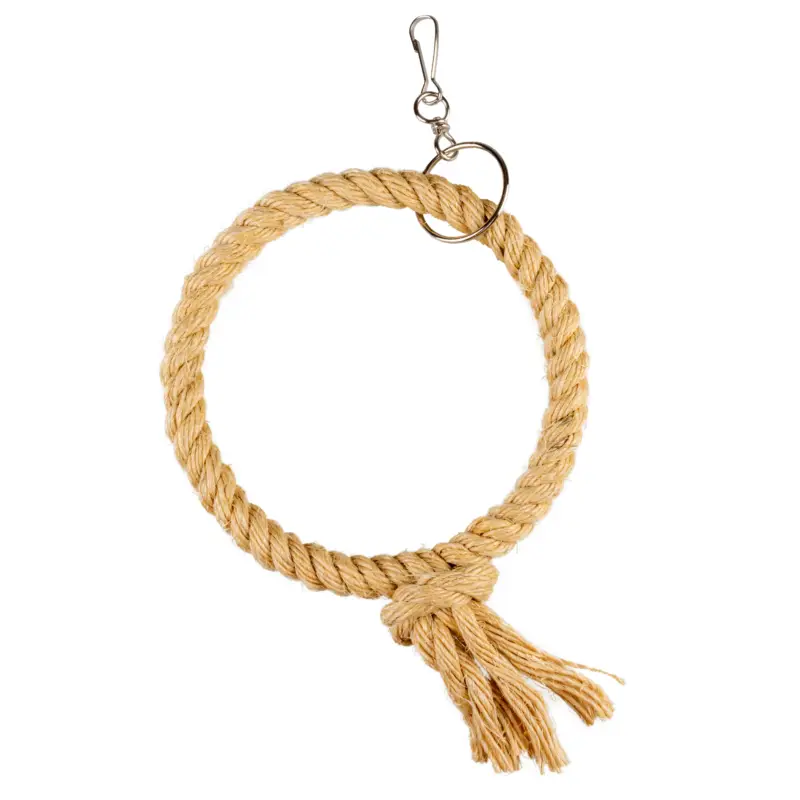 Offre Exclusive Duvoplus - Corde à anneaux en Sisal - 36x17x4cm