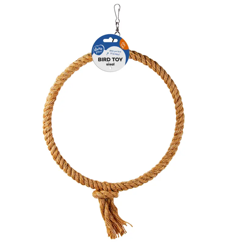 Remise Duvoplus – Corde &agrave; anneaux en sisal – 50x30x5cm