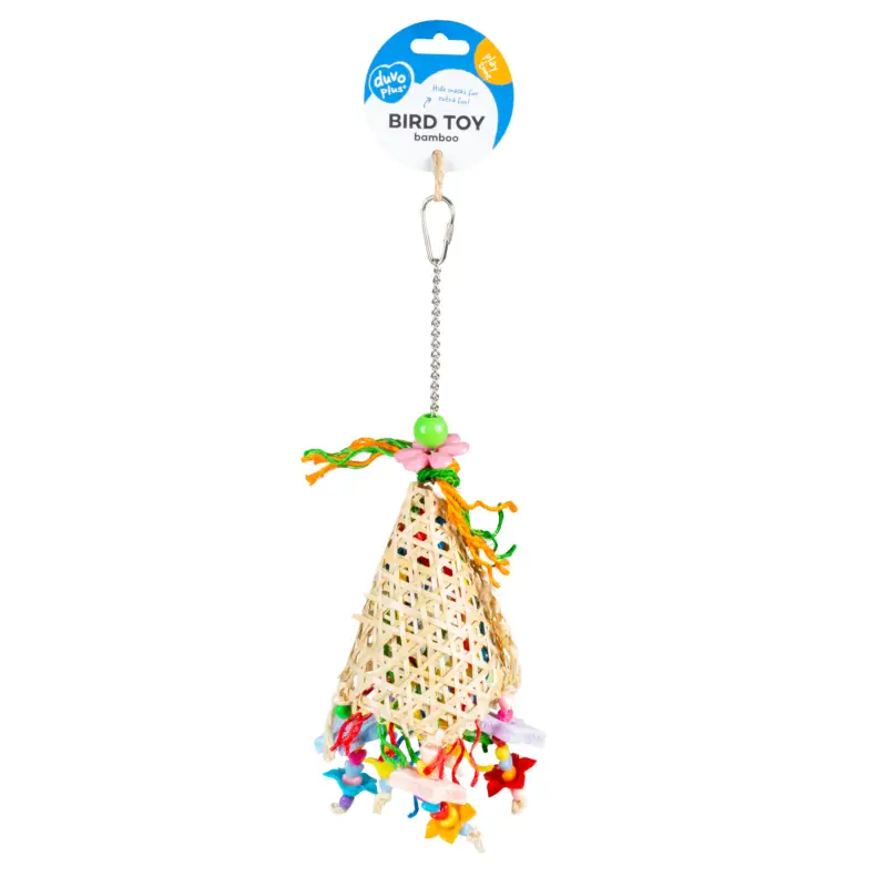 Duvoplus - Jouet Forage Cornet en Bambou & Etoiles Minérales Authentique