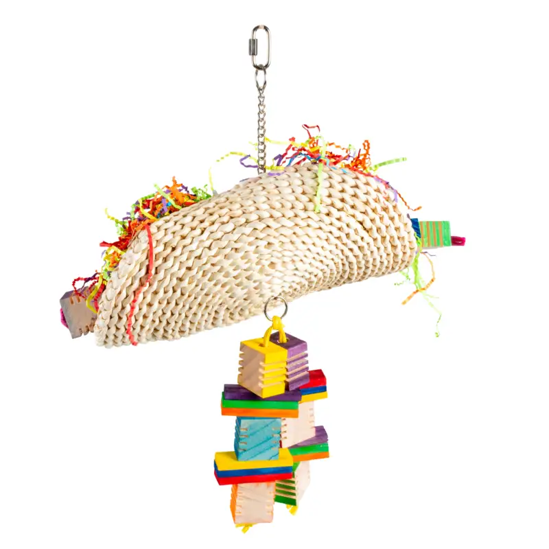 Vente Flash Duvoplus – Jouet Groovy Taco de Ma&iuml;s avec Blocs en Bois