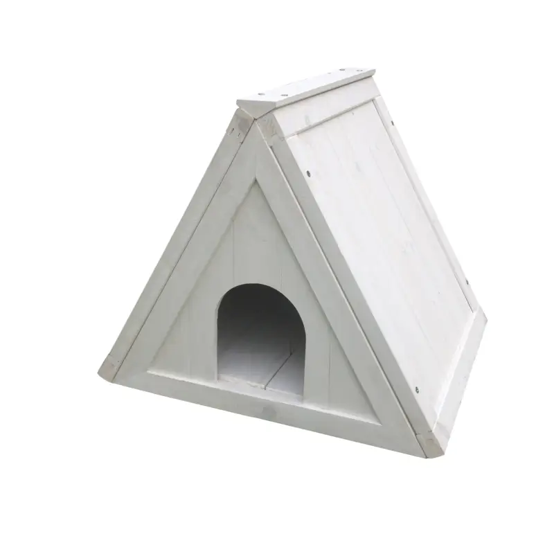 Soldes Duvoplus – Clapier Woodland Abri Triangle pour Lapin – 50x42x42cm
