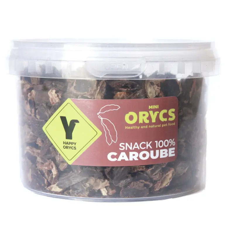 Achat Immédiat Orycs - Snack Naturel de Caroube pour Rongeurs - 200g