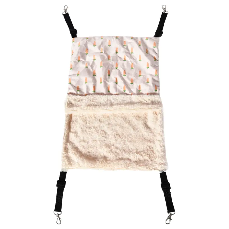 Réduction Duvoplus - Hamac en Peluche Suspendu Carrot - 47x32x2cm