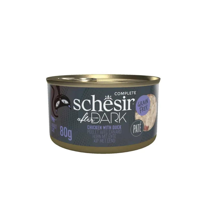 Schesir - Pâtée After Dark Au Poulet et Canard Pour Chats- 80g Bon Marché