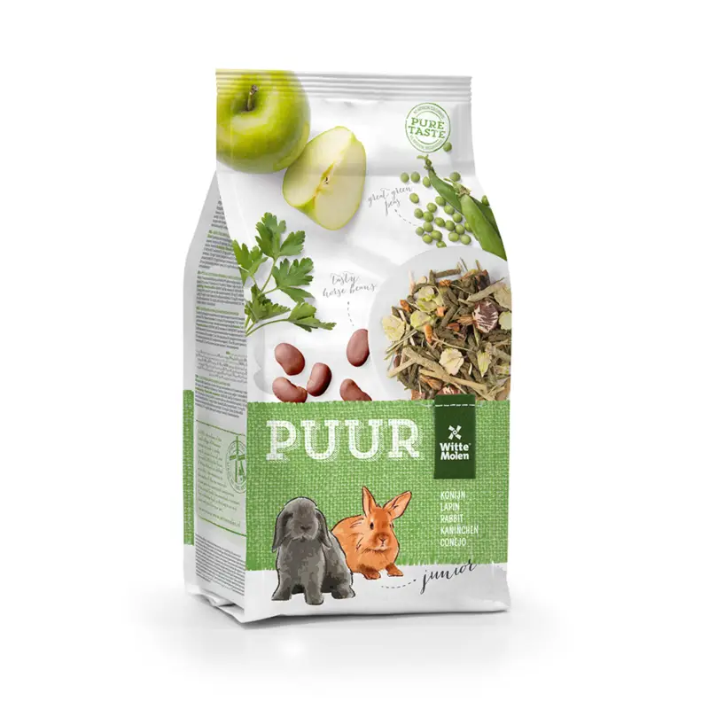 Witte Molen - Aliment Muesli Puur Lapin Junior - 2Kg Meilleur Prix