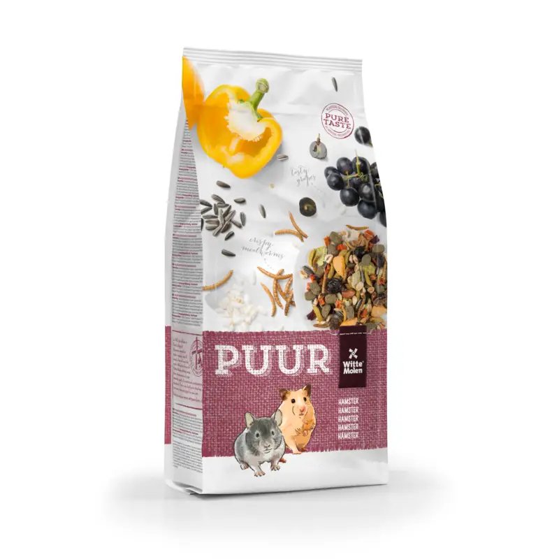 Witte Molen – Aliment Muesli Puur Hamster – 400g Authentique