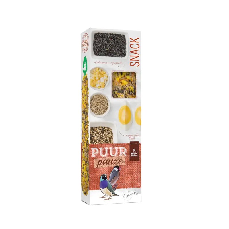Witte Molen – Sticks Puur Pauze Oiseau Tropical Graine Sauvage -x2 Nouvel Arrivage