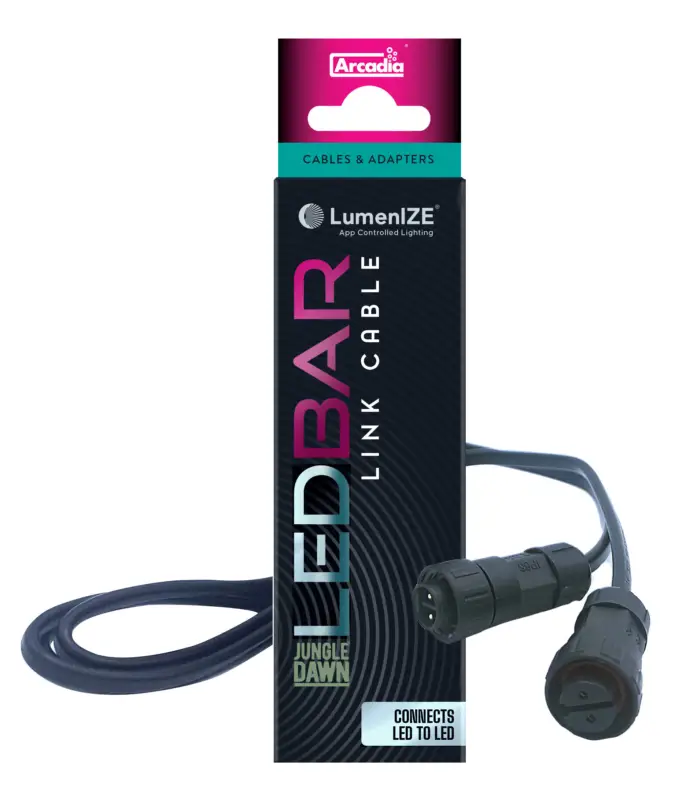 Arcadia – Luminaire Led To Led 1.2m Link Cable – R&eacute;ptiles Soldes