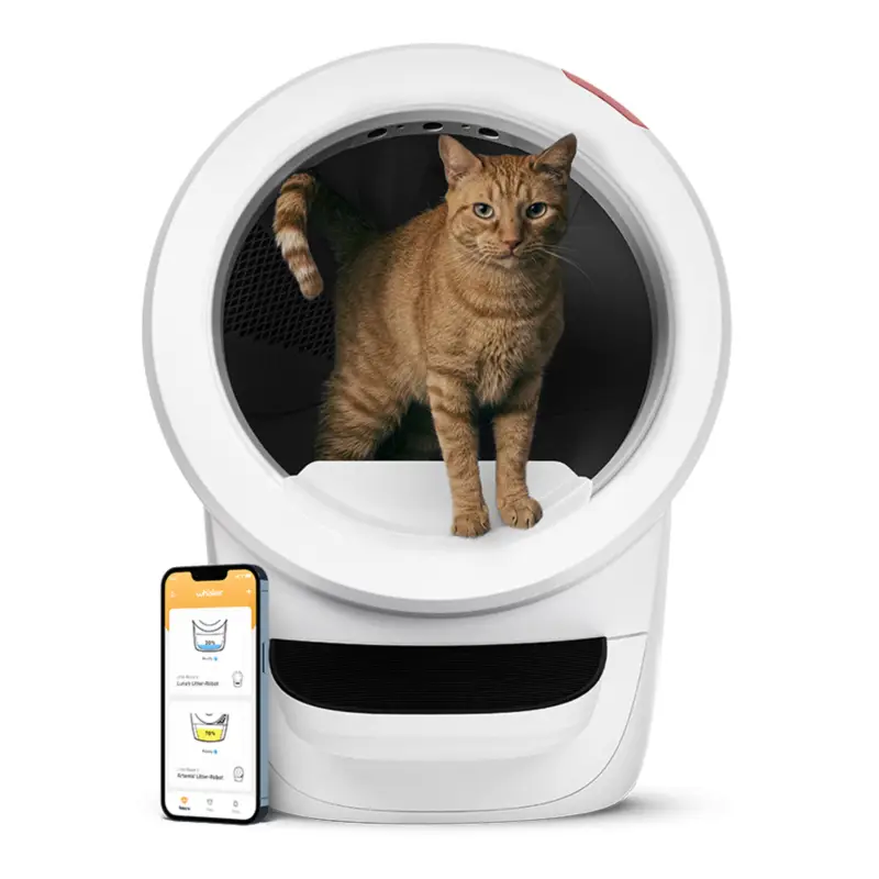 Vente Directe Litter-Robot 4 Litière Automatique pour Chats Blanc