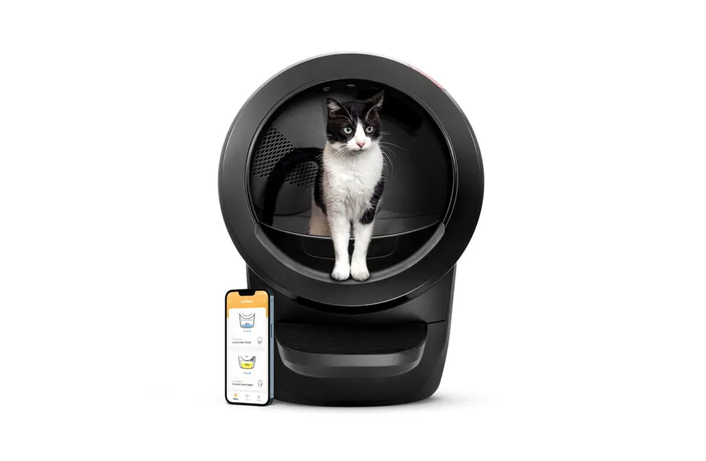 Affaire À Saisir Litter-Robot 4 Liti&egrave;re Automatique pour Chats Noir