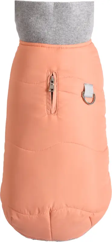 Petit Prix Bobby - Manteau Contraste Corail pour Chiens - S/25cm