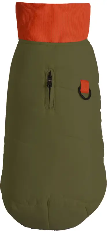 Promotion Bobby – Manteau Contraste Kaki pour Chiens -36cm/M