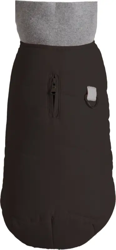 Top Vente Bobby – Manteau Contraste Noir pour Chiens -34cm/S