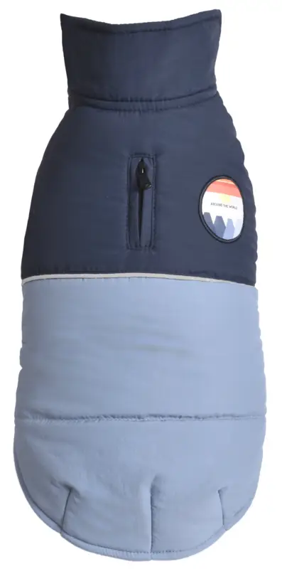 Acheter En Ligne Bobby - Manteau Fluffy Bleu pour Chiens - 42cm/L