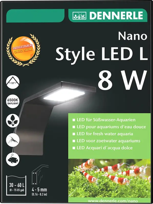 Dennerle – Lampe LED Nano Style LED L – 8W Meilleur Choix