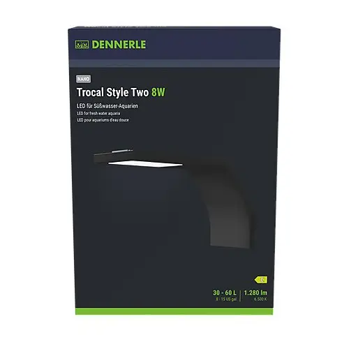 Dennerle – Lampe LED &agrave; clipser Trocal Style Two – 8W Offre Spéciale