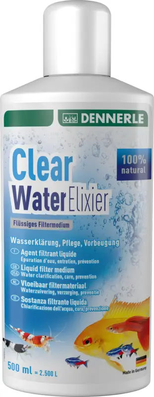 Prix Bas Dennerle – Agent Filtrant Clear Water Elixier – 500ml