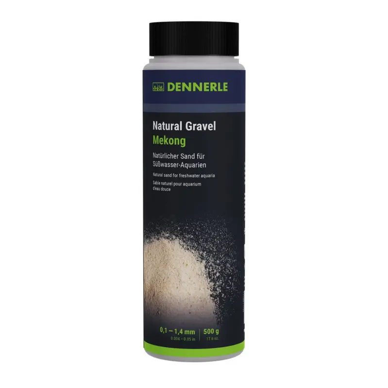 Dennerle – Sable naturel Mekong 0,1 – 0,6 mm Eau Douce – 500g Livraison Express