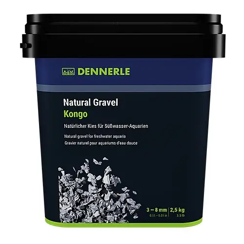 Dennerle – Gravier naturel Kongo 3-8 mm Eau Douce – 2,5 kg Bon Plan