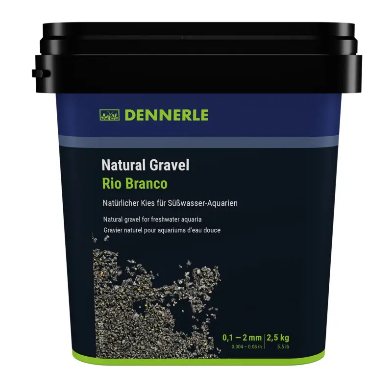 Dennerle – Gravier naturel Rio Branco 0,1-2 mm Eau Douce – 2,5Kg Prix Bas