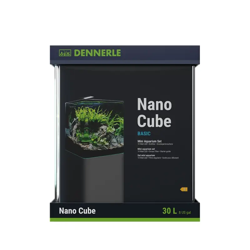 Dernier Modèle Dennerle – Mini Aquarium Nano Cube Basic – 30L