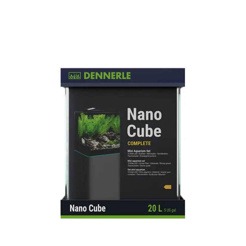 Acheter En Ligne Dennerle – Mini Aquarium Nano Cube Complete – 20L