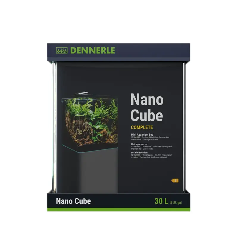 Dennerle – Mini Aquarium Nano Cube Complete – 30L Commander Maintenant