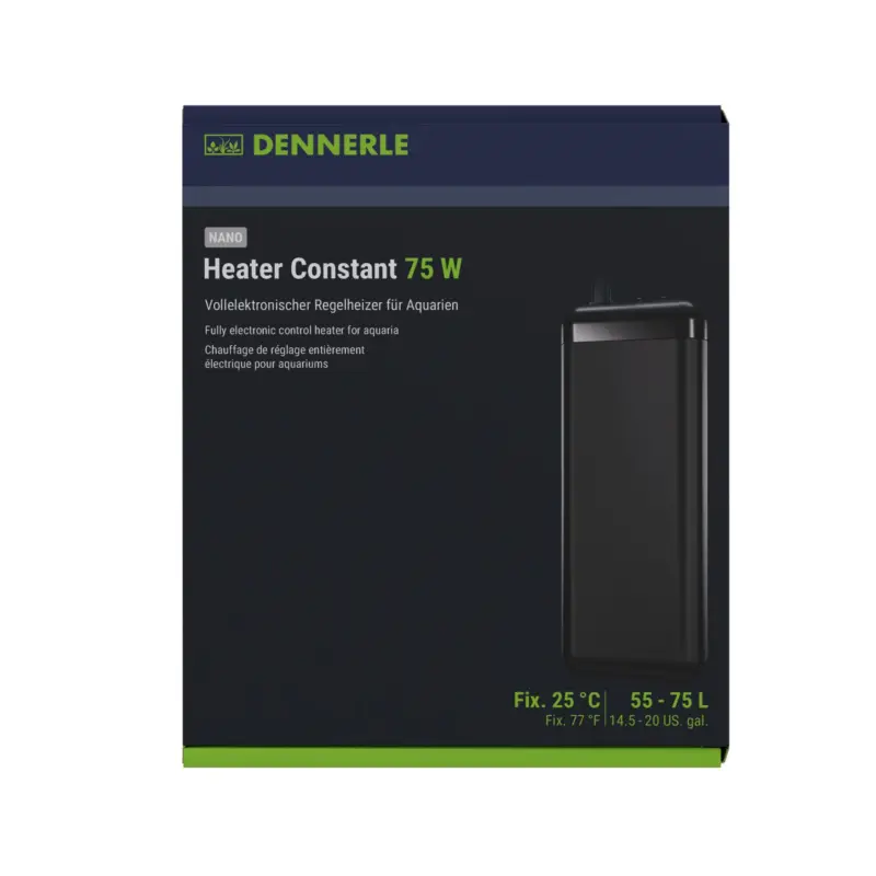 Dennerle – Chauffage pr&eacute;r&eacute;gl&eacute; Heater Constant – 75W Prix Bas