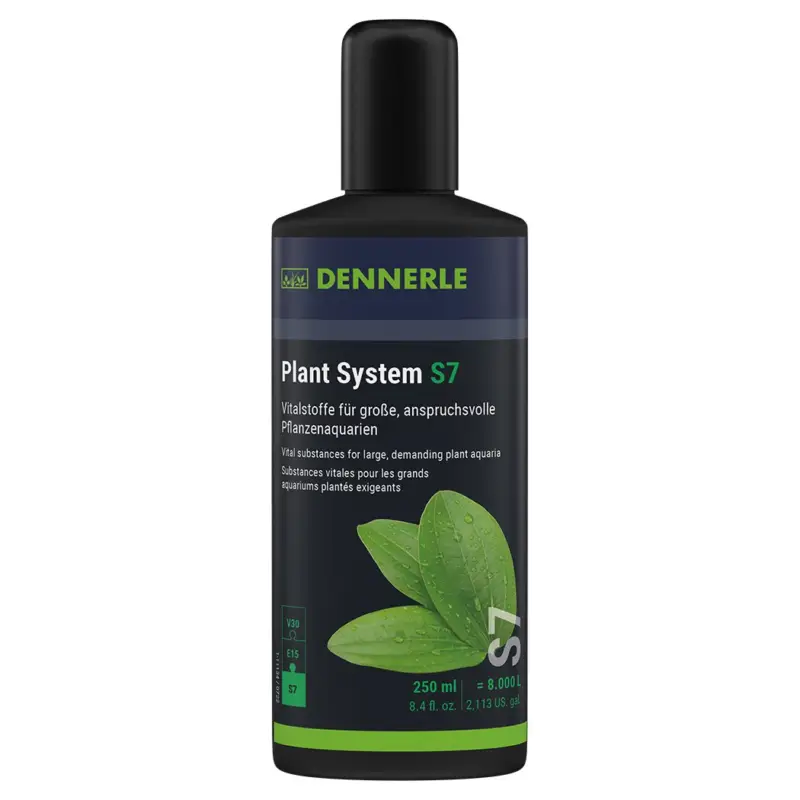 Petit Prix Dennerle – Substances Plant System S7 pour Grand Aquarium -250ml