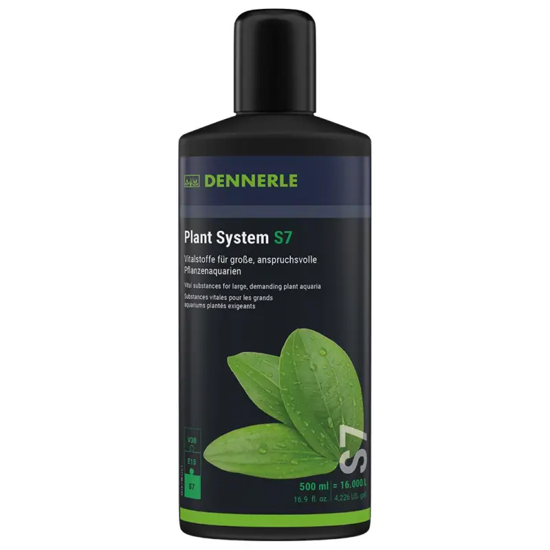 Petit Prix Dennerle – Substances Plant System S7 pour Grand Aquarium -500ml