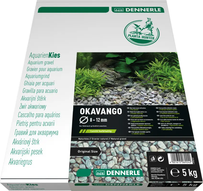 Achat Immédiat Dennerle – Gravier naturel Okavango 8-12 mm Eau Douce -5Kg