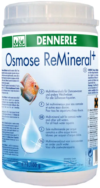Pas Cher Dennerle – Sel Multi-min&eacute;ral Osmose ReMineral+ – 1100g
