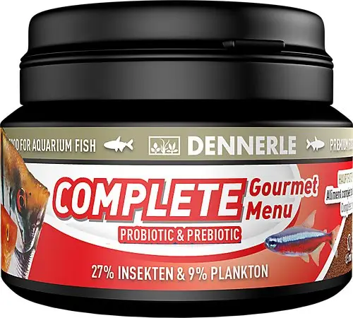 Offre Spéciale Dennerle – Aliment Complete Gourmet Menu Poissons d'Ornement – 100ml