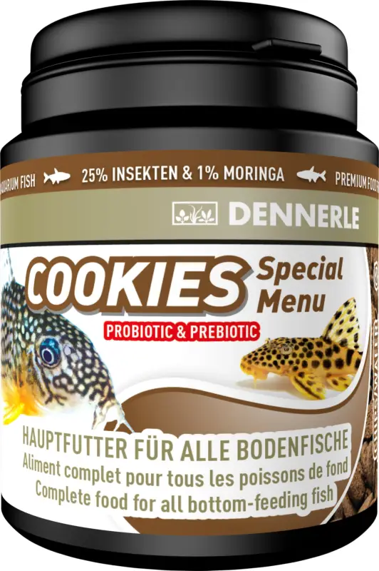 Dennerle – Aliment Cookies Special Menu pour Poissons de Fond – 200ml Must-Have