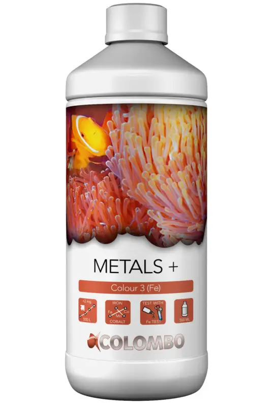 Satisfait Ou Remboursé Colombo – Liquide Metals+ Colour 3 (Fe) Marine – 500ml
