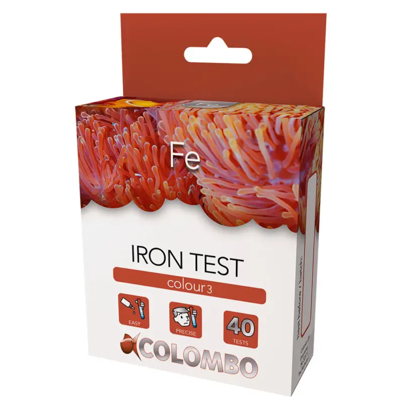 Colombo – Test Marine Iron Fe Colour 3 – x40 Bon Marché